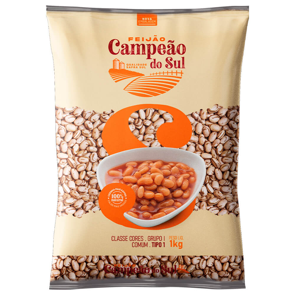 Feijão Carioca Campeao do Sul 1kg