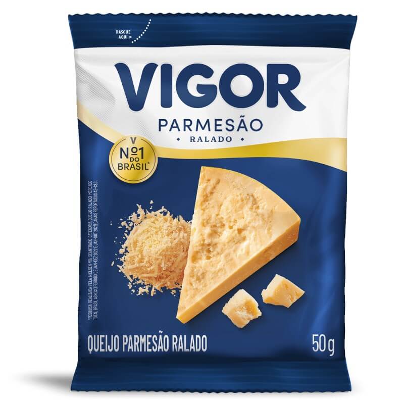 Queijo Parmesao Ralado Vigor 50g