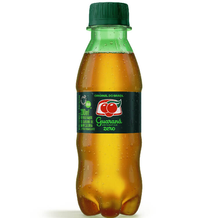 Refrigerante Guarana Antarctica Zero Garrafa 200ml