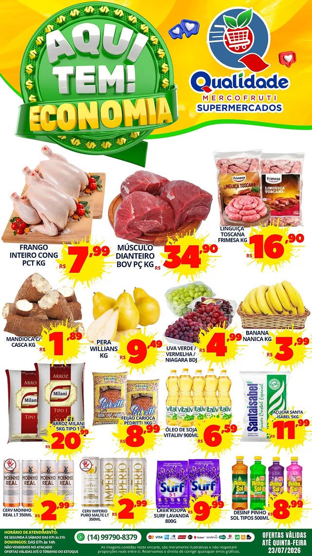 Aqui Tem Economia — Carnes e Mercearia